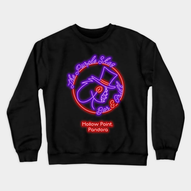 The Purple Skag Crewneck Sweatshirt by collinaraptor